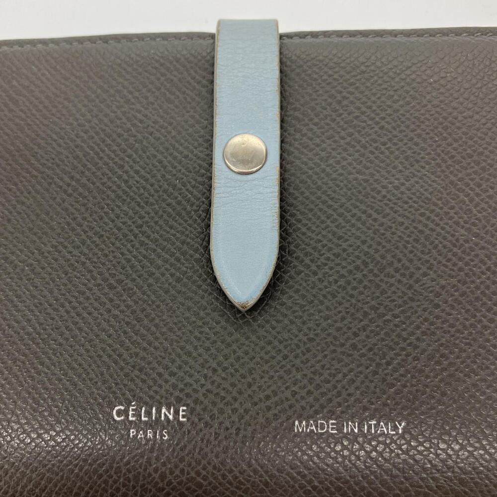 Celine Strap Multi Function Wallet Gray - image 5